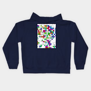 Planting Squares Kids Hoodie